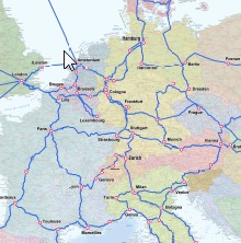 Interoute Network Map
