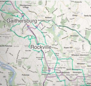 Fibertech Maryland Map