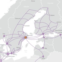 teliasonera network map