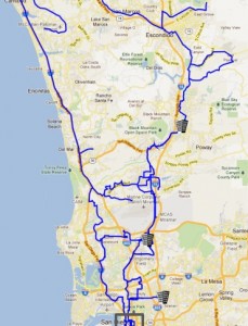Zayo San Diego metro map