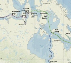 Arctic Fibre Network Map
