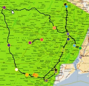 Cross River Fiber Map