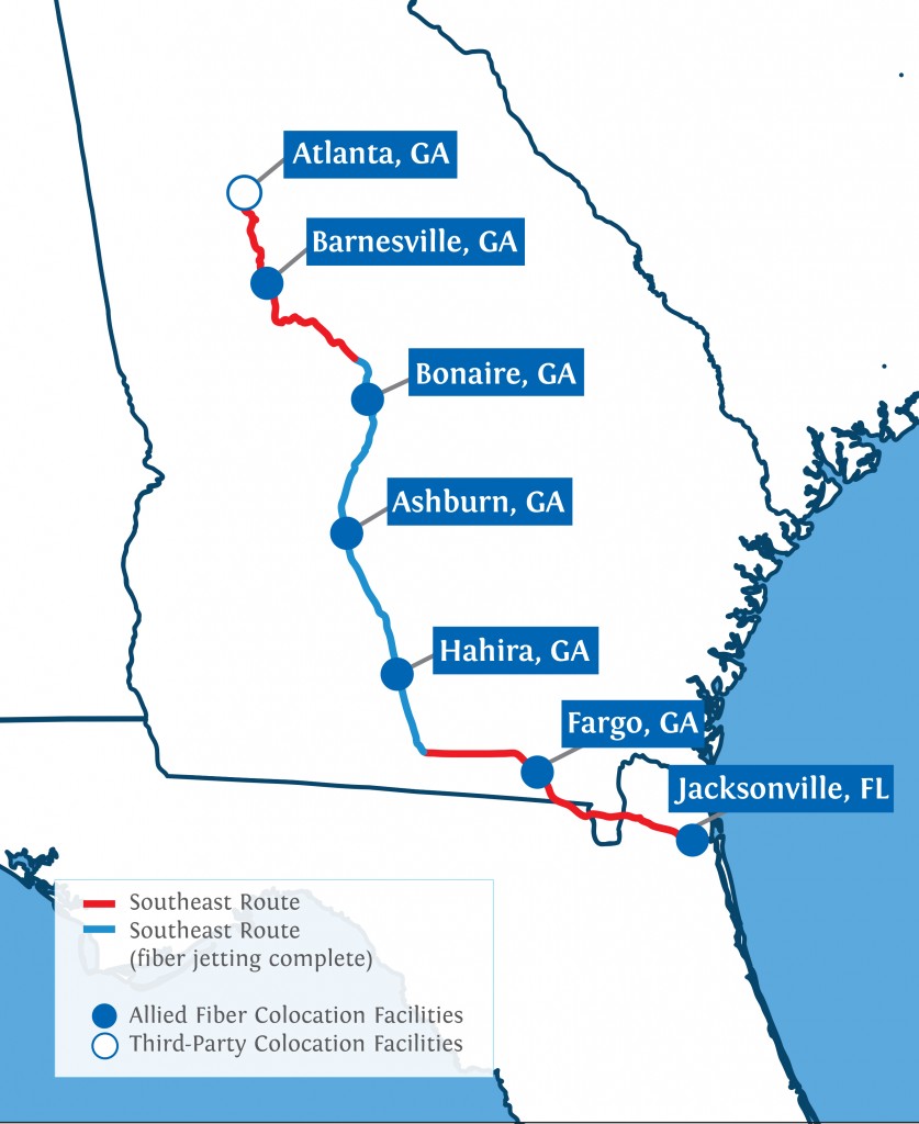 Allied Fiber Marches Toward Atlanta Ramblings