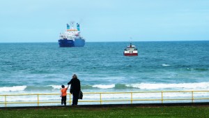 Cable Ships off of Portrush, Northern Ireland