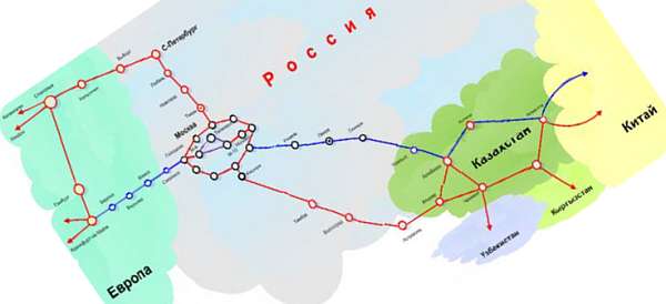 Меридиан трасса карта